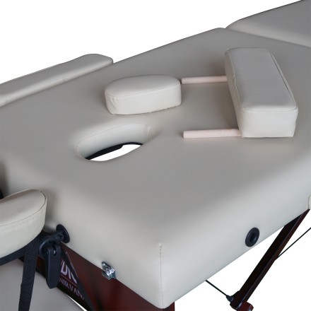 Массажный стол DFC NIRVANA, Relax, дерев. коричн.ножки, цвет бежевый (Beige)