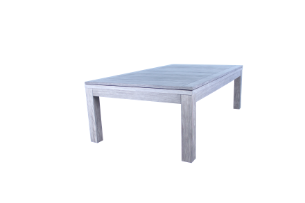 Стол / пул "Penelope" 7 ф (silver mist) с плитой, со столешницей