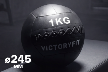 Мяч тренировочный (Wall Ball) 1 кг VictoryFit VF-WBA010 Мяч тренировочный (Wall Ball) 1 кг VictoryFit VF-WBA010