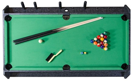 Стол-трансформер "Vortex 3-in-1" (3 игры: аэрохоккей, футбол, бильярд, 127 х 78.7 х 86.4 см, серый)