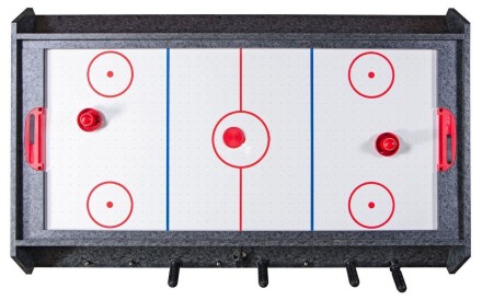 Стол-трансформер "Vortex 3-in-1" (3 игры: аэрохоккей, футбол, бильярд, 127 х 78.7 х 86.4 см, серый)