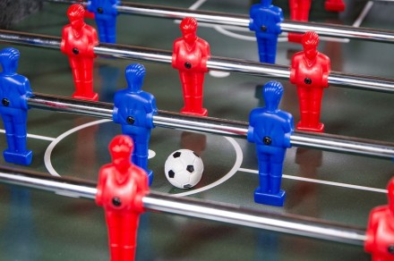 Стол-трансформер "Vortex 3-in-1" (3 игры: аэрохоккей, футбол, бильярд, 127 х 78.7 х 86.4 см, серый)