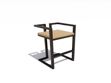 Барный стул «Минотавр» без спинки