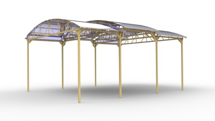 Навес, длина 6 метров
