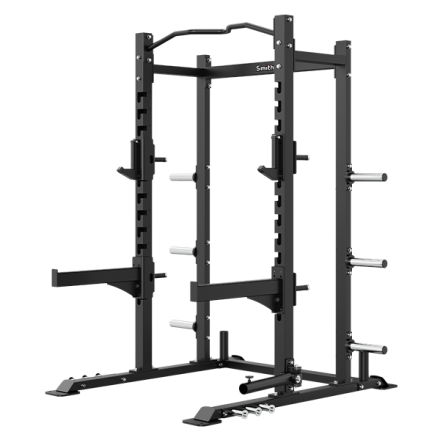 Силовая рама для жимов и приседов (с зоной работы с грифом) Smith BS018