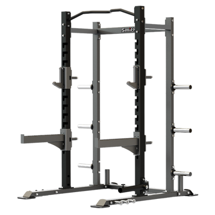 Силовая рама для жимов и приседов (с зоной работы с грифом) Smith BS018