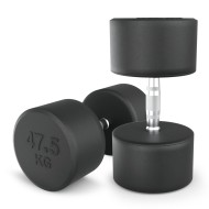 Гантель UNIX Fit PRO круглая обрезиненная 50 кг, 2 шт.