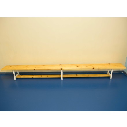 Скамья гимнастическая 2,8 м на металлических ножках