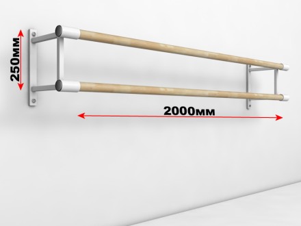 Двухрядный настенный станок