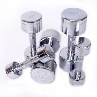 Гантель хром 5 кг (2 штуки) VictoryFit VF-CR050-2