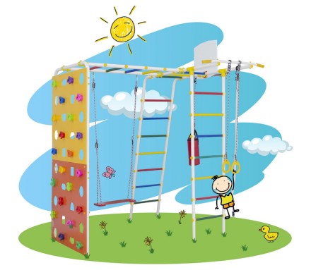 ДСК "Формула здоровья" "Street 2 Smile" белый радуга