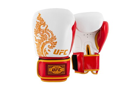 UFC Premium  True Thai белые/красные, размер 14Oz