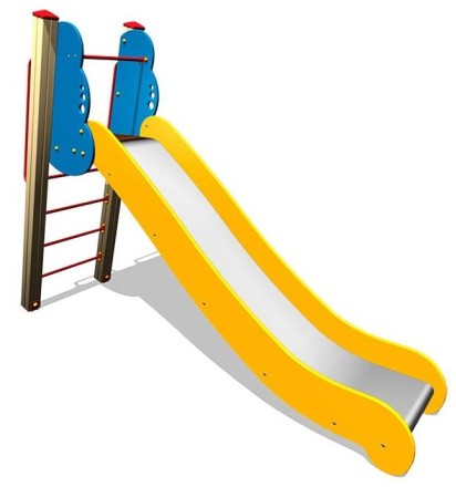 Детская горка «Волна H=1250»     