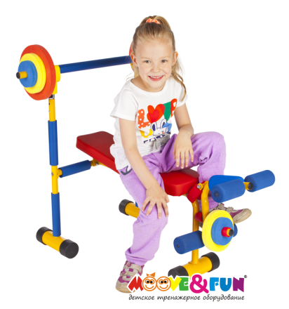 Детская скамья для жима со штангой