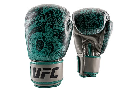 Перчатки для бокса UFC PRO Thai Naga 16 Oz - зеленые