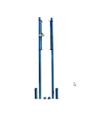 Стойки волейбольные  на стаканах зальные с механизмом натяжения, универсальные