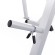 Скамья со стойками под штангу DFC GORILLA белая, с партой для бицепса