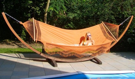 Гамак TULIP (6 цветов) + RIO GRAND (дерево)