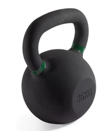 Гиря чугунная с цветным кольцом 36 кг (модель: К-3) VictoryFit VF-KCR360