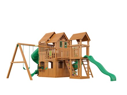 Деревянная детская площадка для дачи "Великан 3" (Макси)