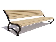 Скамейка уличная «Одинцово»