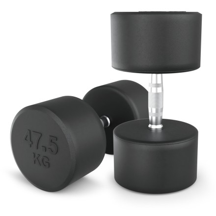 Гантель UNIX Fit PRO круглая обрезиненная 47,5 кг, 2 шт.