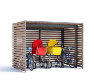 Навес для колясок и велосипедов Эко 2