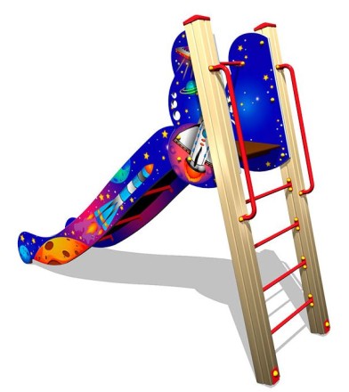 Детская горка «Ракета»      
