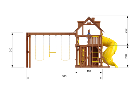 Детский игровой комплекс Fort-4
