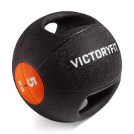Медбол с хватом 5 кг VictoryFit VF-MBB050