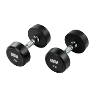 BRONZE GYM BG-PA-DB-R075 Гантель обрезиненная 7,5 кг BRONZE GYM BG-PA-DB-R075 Гантель обрезиненная 7,5 кг
