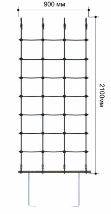 Сетка лаза на грутнозацепах Romana 1.Д-09.00