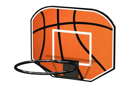 Баскетбольный щит с кольцом СК-01