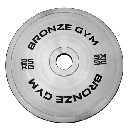 Диск олимпийский BRONZE GYM стальной 25 кг