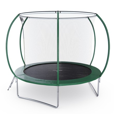 Батут DFC ULTRASPORT 10 ft с внутренней сеткой / лестница в комплекте