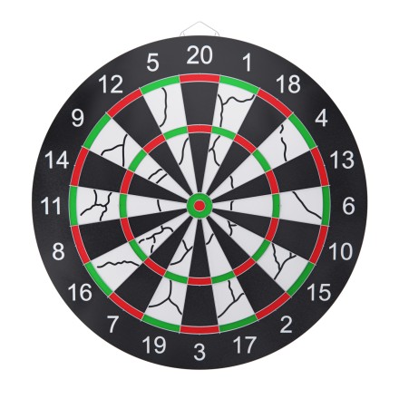 Дартс DFC двусторонний 40,3 см, 6 дротиков