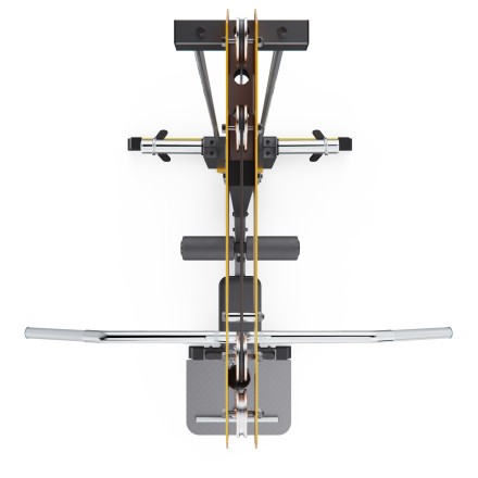 Тренажер тяга сверху/снизу STONERISE D2017H, свободные веса, стек 80 кг