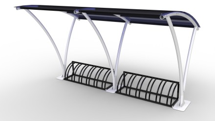 Велопарковка с навесом "Мегаполис"