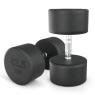 Гантель UNIX Fit PRO круглая обрезиненная 42,5 кг, 2 шт.