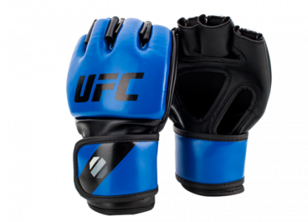 UFC Перчатки MMA для грэпплинга 5 унций синие S/M