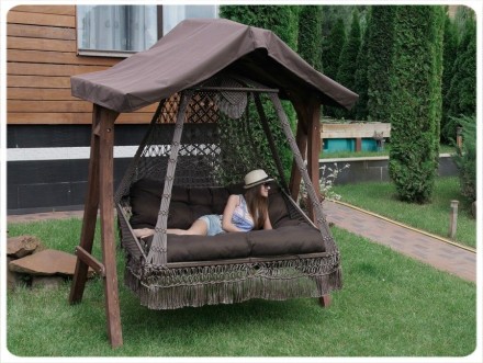 Каркас с крышей КАРАВЕЛЛА для качелей СЕАРА