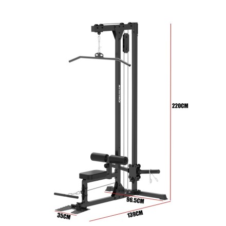 Тренажер тяга сверху/снизу DFC D2017F Тренажер тяга сверху/снизу DFC D2017F