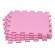 Коврик-пазл UNIX Fit влагостойкий для йоги и фитнеса, 30 х 30 х 1 см, розовый, 4 шт.