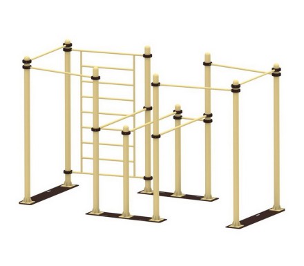 YSK91 Мобильный комплекс для Воркаут Стандарт-5