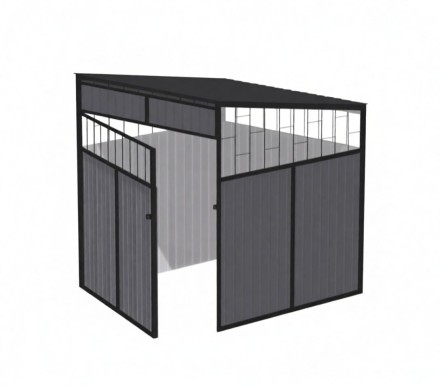 Навес для мусорных баков (на 1 контейнер) Навес для мусорных баков (на 1 контейнер)