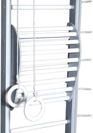 ДСК PERFETTO SPORT "Scala in legno con rete 1"grigio PS-127 