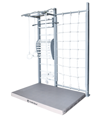 ДСК PERFETTO SPORT "Scala in legno con rete 1"grigio PS-127 