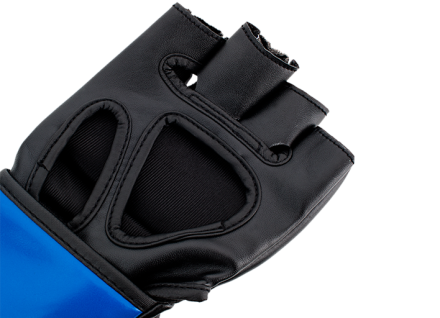 UFC Перчатки MMA для грэпплинга 5 унций синие L/XL