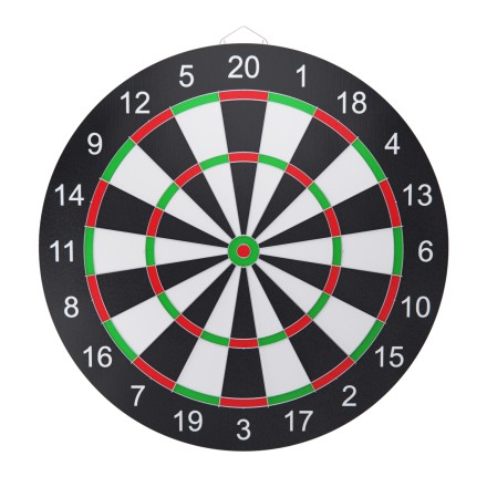 Дартс DFC двусторонний 43 см, 6 дротиков
