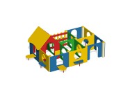 Игровое оборудование «Лабиринт » 6 секции ИО-05.3